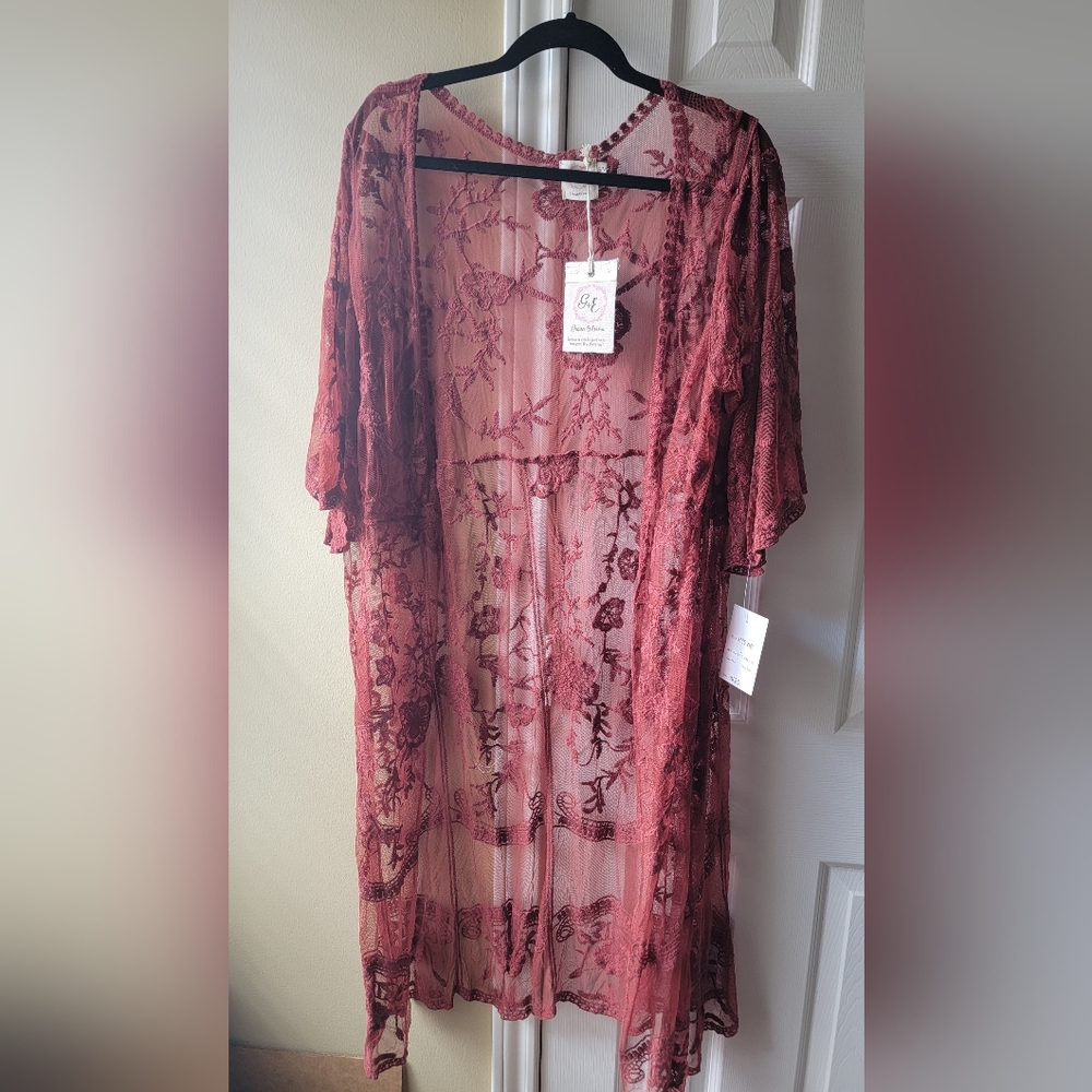 NWT Grace&Emma Duster, Size S/M